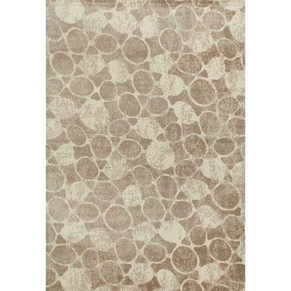 Art Carpet 8 X 10 Ft. Ferndale Collection Seafoam Woven Area Rug, Light Brown 22152